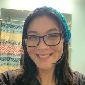 Stylish Teal Knit Beanie for Women